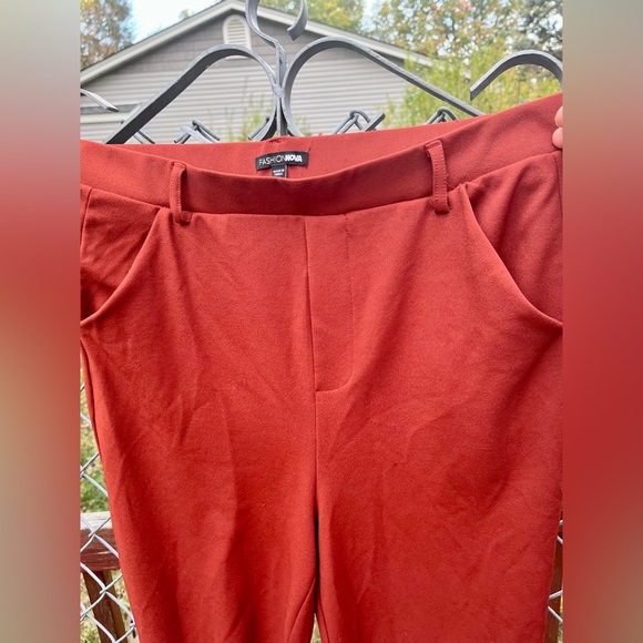 Fashion Nova XL Soft and Classy Pants,,with Ties at the Bottoms - Picture 5 of 7